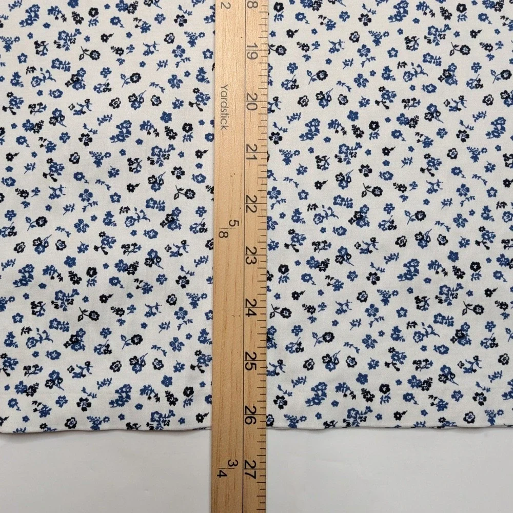 Polo Ralph Lauren Floral Polo Shirt Men's L White Blue Custom Slim Fit Cotton